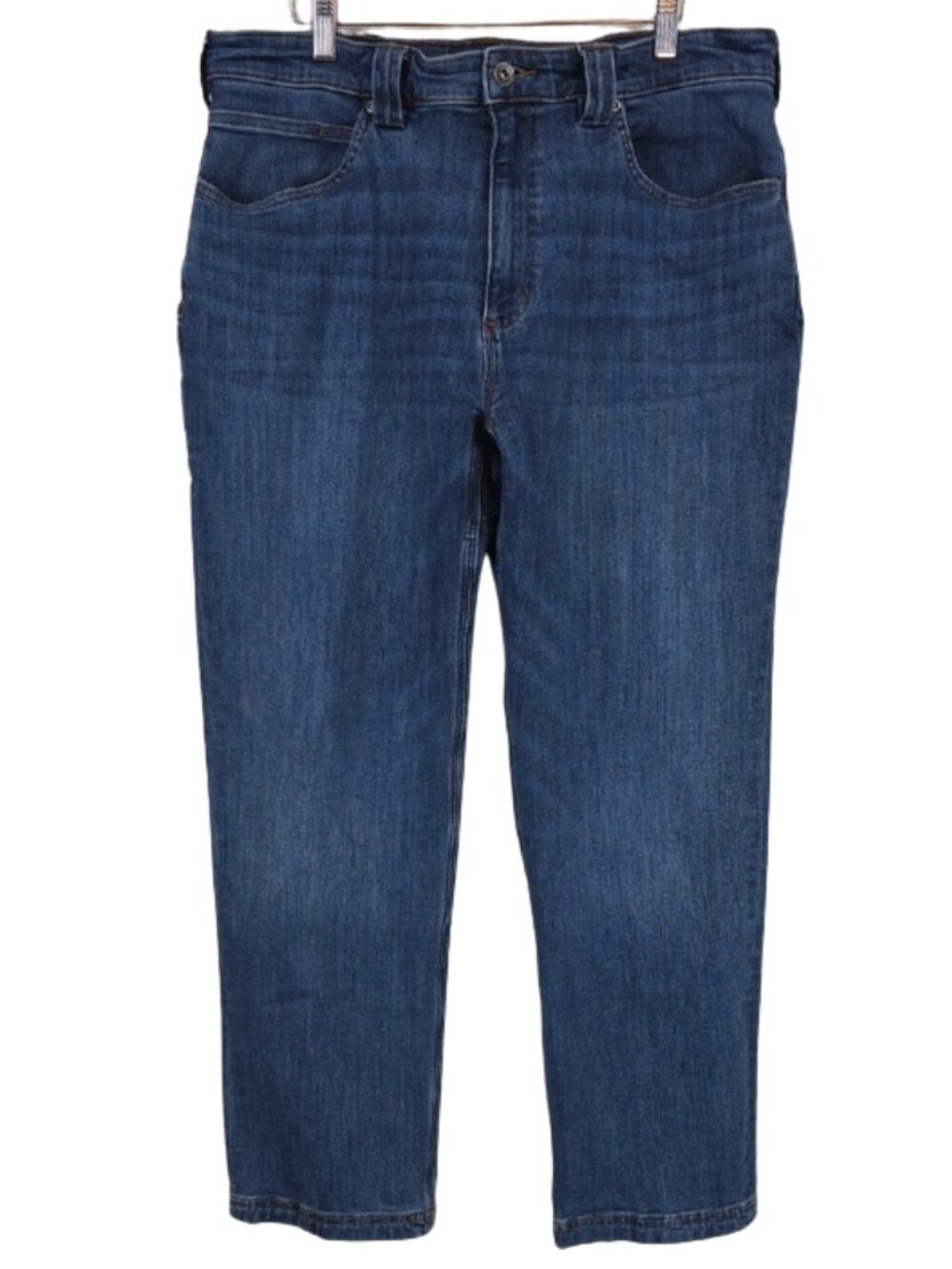 Duluth Trading Co Ballroom DoubleFlex Relaxed Fit Jeans Men's 36x30 Medium Wash